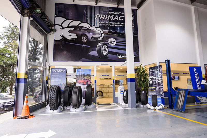 Michelin suma esfuerzos con sus Centros de Servcios